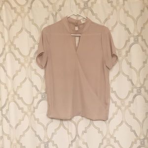 Blouse with choker detail size small